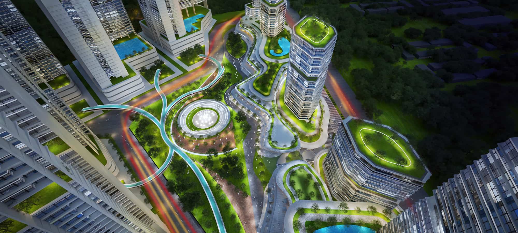 Layered City Masterplan